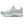 Gray running shoe on a white background.