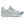 Gray running shoe on a white background.