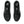 Black laces and insoles are used to match the black upper of this shoe. 