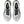 Black laces are used to match the black tongue of this shoe.