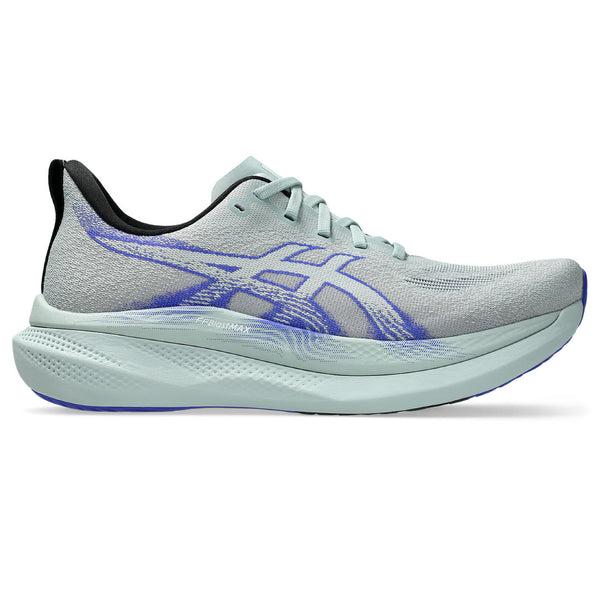 This Glideride Max 2 has a tonal look with a light teal upper and midsole. 