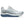 This Kayano 33 has a grey upper and a grey and blue midsole. 