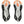 The outsole of this mens running shoe has strips of rubber around the outside of the shoe.