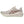 The medial side of a ASICS Novablast 6 running shoe with a geometric shape to the midsole.