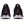 The largest amounts of Gel in the shoe are around the heel