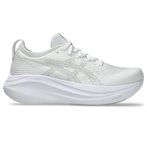 This women's Nimbus 27 is a tonal white and looks very fashionable.