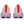 The heel area of this Novablat 5 has a coral colored tab that stretches the length of the upper.