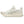 Medial side of a lightly colored ASICS running shoe with brand logo on a white background.