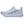 Medial side of a light blue running shoe on a white background with a 4D Guidance system shown.