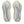 Cream rubber is sued on the outsole.