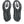 Black rubber is used on the outsole.