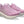 Lilac purple running shoe on a white background