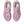 Lilac purple running shoe on a white background