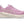 Lilac purple running shoe on a white background
