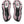 Purple rubber is sued on the outsole.