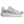 This high end running shoe for wome is mostly grey with a speckled grey midsole.