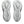 White rubber is used on the outsole. 