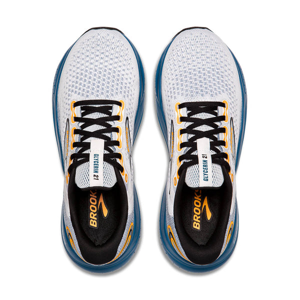 This Brooks Glycerin has a few bright yellow pops on the upper