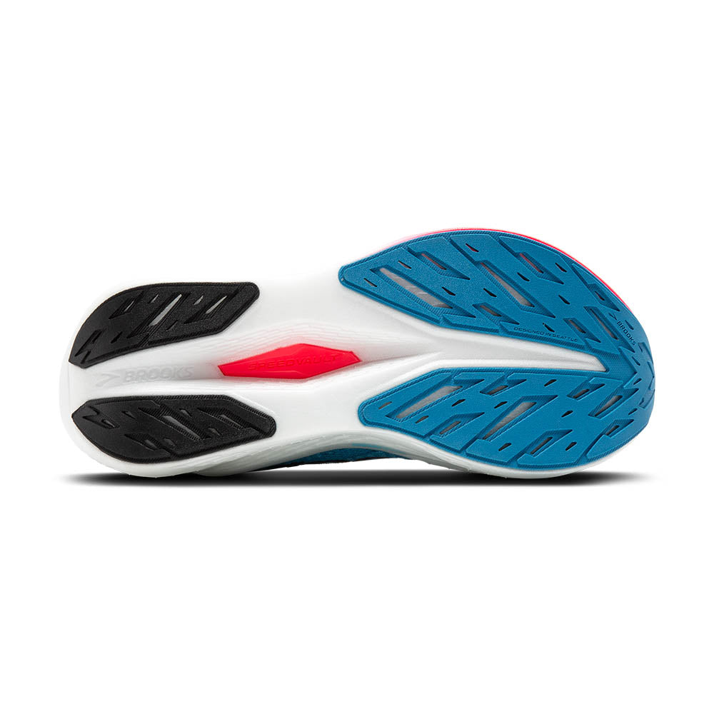 The outsole of the Hyperin Max 2 looks fast and designed to move the runner forward and quickly