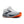 Gray and orange running shoe with 'Brooks' branding on a white background.
