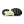 Black rubber is used on the outsole of this shoe except under the arch where neon yellow rubber is used. 