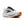 A green ombre line runs through the middle of the lateral side on the midsole. 