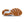 Gum rubber is used on the outsole of the shoe which stands out against the white midsole. 