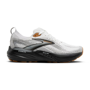 This Glycerin GTS 22 has a white and grey upper and a black midsole. 