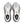 White laces are used to match the base color of the upper. 