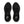 Black laces and insoles are used in the shoe to continue the all black look. 