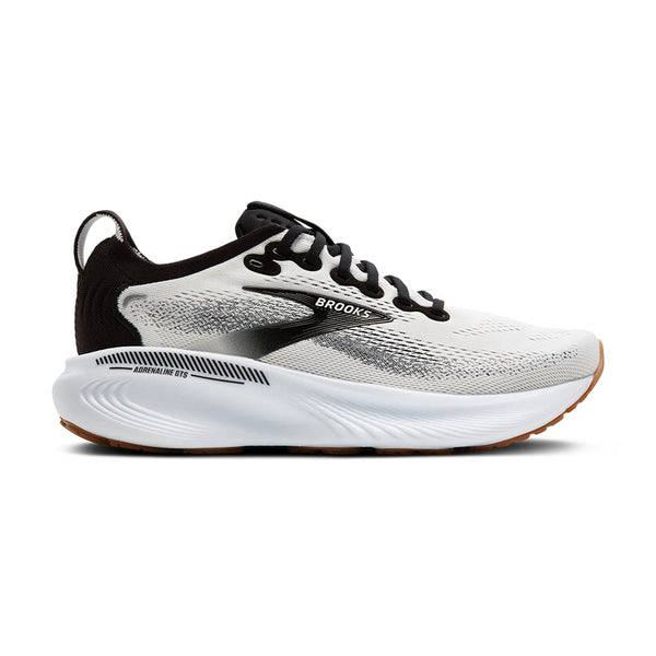 The Men's Brooks Adreanline has guidrails around the edge of the shoe to help with pronation.
