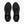 Black running shoes with 'Brooks' branding on a white background