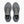 Pair of gray running shoes with 'Brooks' branding on a white background