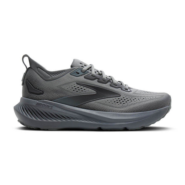 A tonal all grey running shoe from Brooks.