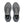 Pair of gray running shoes with 'Brooks' branding on a white background