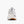 White running shoe with 'Brooks' branding on a white background