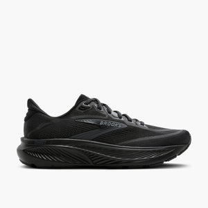 This Ghost 18 has a black upper and midsole. 