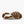 The outsole of this men's Brooks shoe is mostly brown where the durable rubber is.
