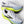 Two Brooks Ghost 140 running shoes in white, light blue, and neon yellow, shown from different angles on a light gray background.