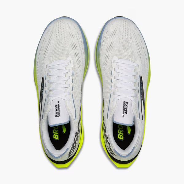 White laces are used to match the upper
