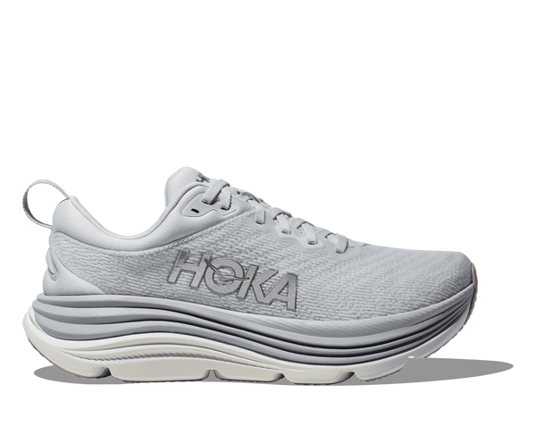 This Gaviota 5 has a light grey upper and a half grey half white midsole. 