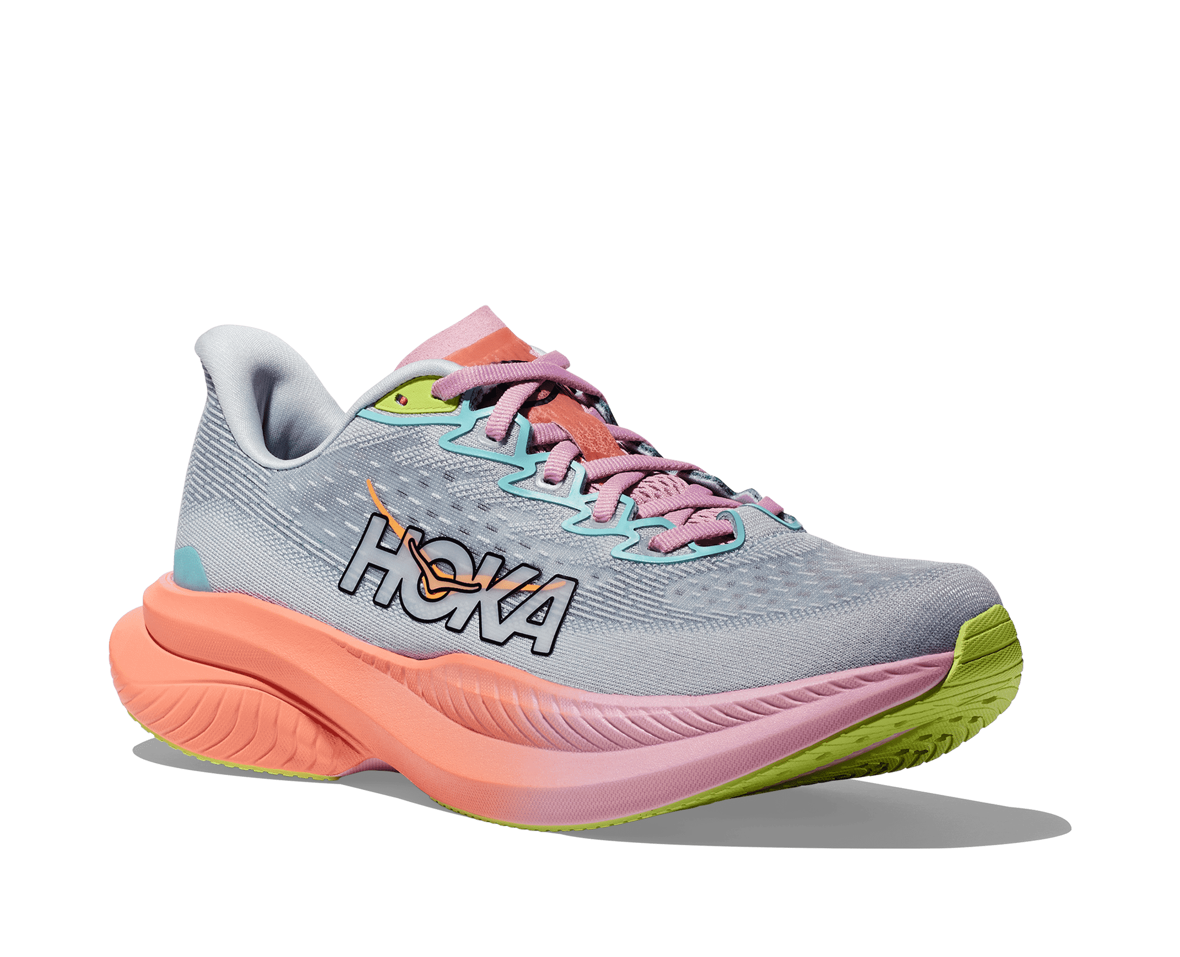 The Mach 6 from women does not have as much cushion as other hoka sheos, but it is comfortable and fast