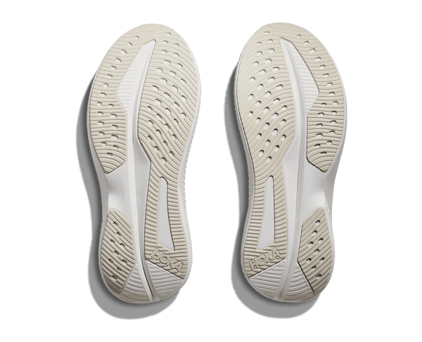 Tan rubber is used on the outsole of the shoe which covers most of the bottom. 