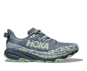 This Speedgoat 6 had a slate grey base color for both the upper and midsole. 
