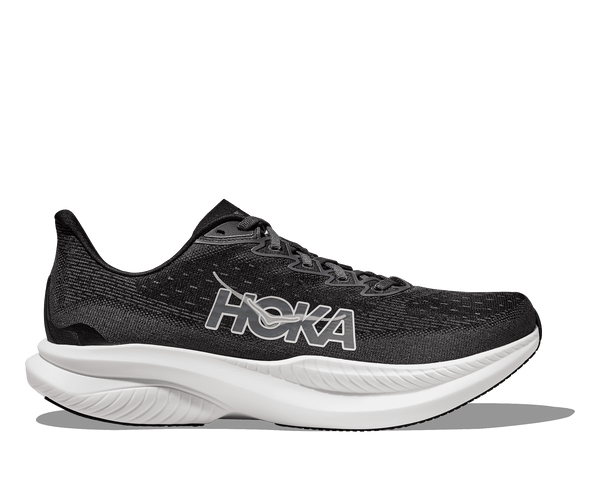 Behold Hoka's lightest, most responsive Mach to date. This lively trainer has been fine-tuned for extra energy return with a super-critical foam midsole and updated for enhanced durability with strategic rubber coverage in the outsole.