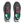 Pair of gray running shoes with pink laces on a transparent background