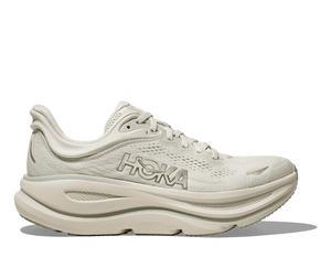 This Bondi 9 has a tonal look with a off-white upper and midsole. 