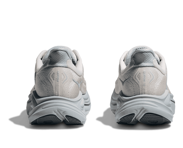 Pair of gray athletic shoes on a transparent background