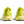 Clifton 10 is printed on the heel of the shoe in yellow lettering. 