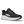 Black Hoka running shoe on a transparent background